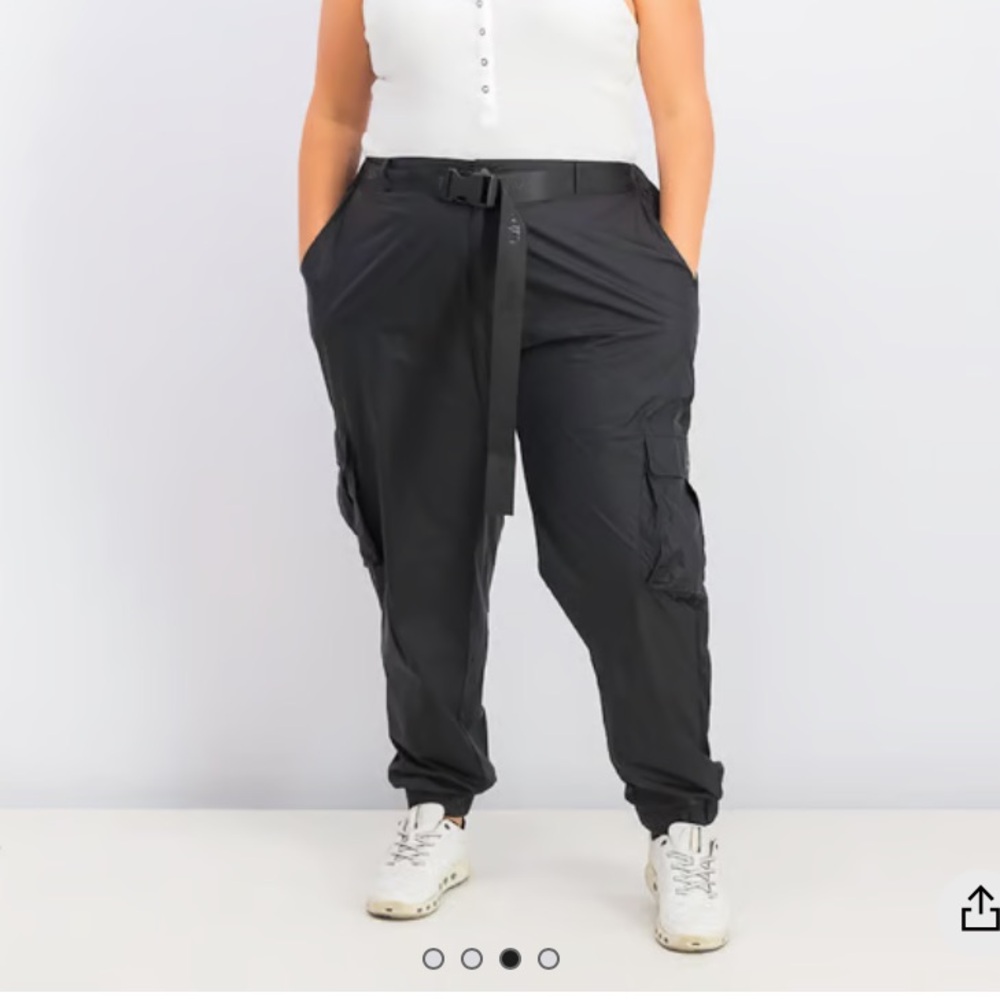 Lala Anthony Belted Parashute Pans Size XXL